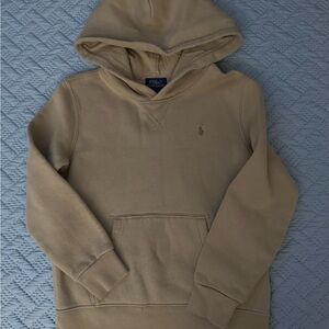 Polo by Ralph Lauren Beige Hoodie Sweater. EUC